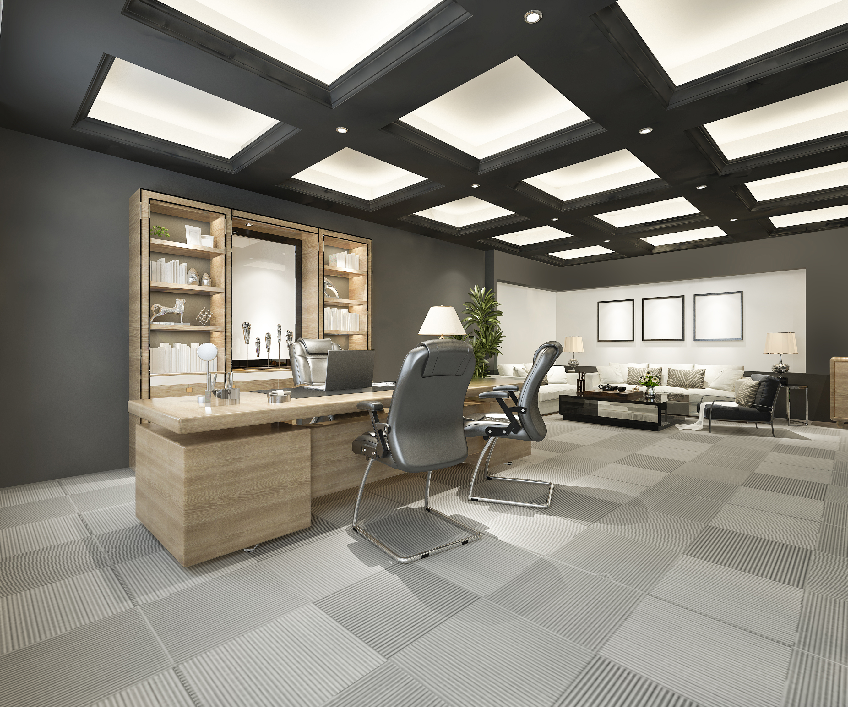 Tim Cozy Interior sedang bekerja